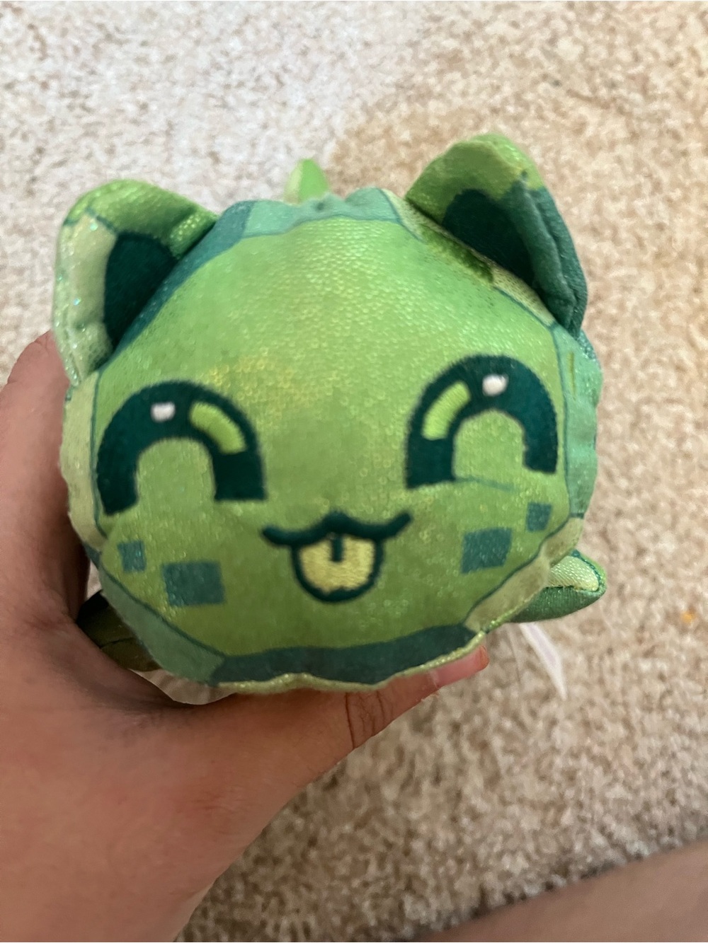 Green Plush Turtle Stuffed Animal - Kids Toy - Picture 4 of 5